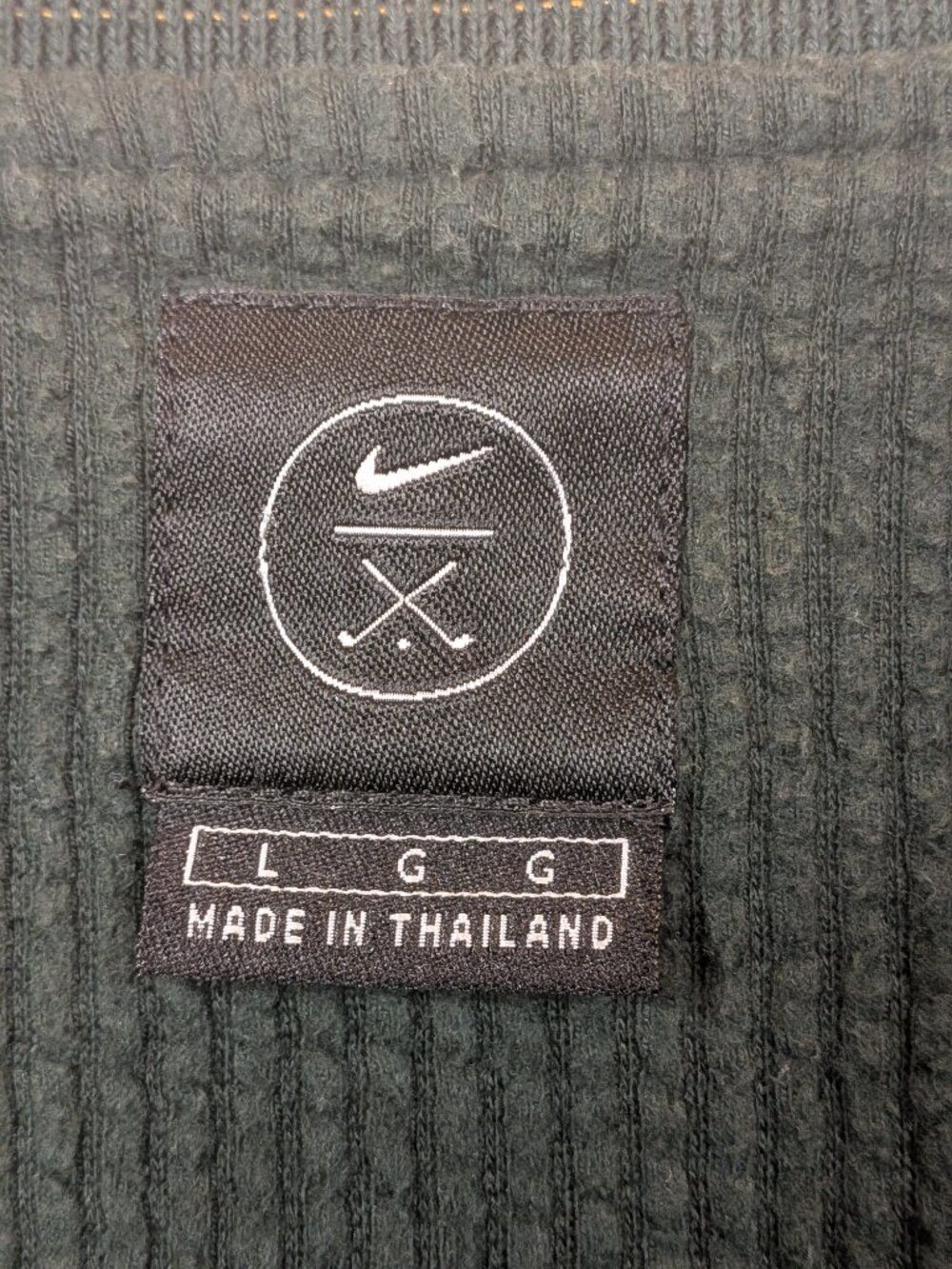 Nike Golf Men’s Hunter Green V-Neck Sweater Vest Size Large - Picture 5 of 6